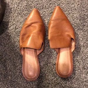 Madewell Leather Gemma Mule size 7